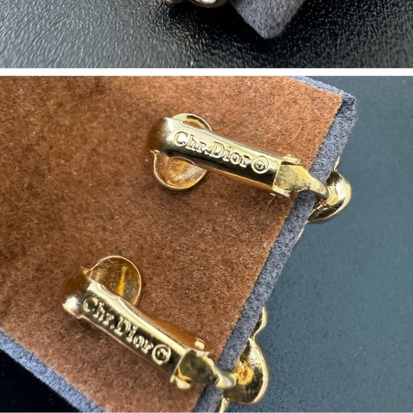 Dior earrings 18k gold plated - Picture 5 of 5